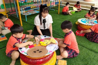MỘT SỐ HỈNH ẢNH HOẠT ĐỘNG CỦA CÁC NHÓM/LỚP TRƯỜNG MẦM NON THỊ TRẤN SÔNG VỆ