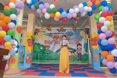 NGÀY HỘI ĐẾN TRƯỜNG CỦA BÉ